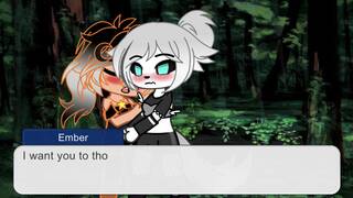 Ember goes on a date and gets fucked by a futa