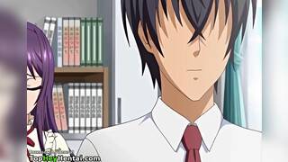 Beautiful busty college babe gets cumshot