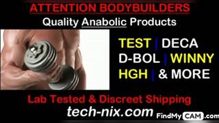 Ugly fat chick Double penetrates herself with toys