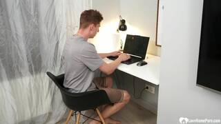 Babe with glasses wanted a good hard fuck