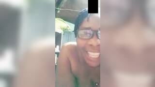 Nigerian Big Ass Milf Twerking On Video Call 2