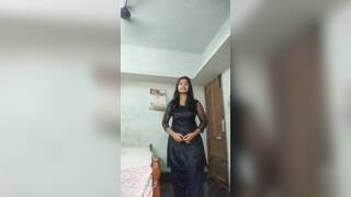 Sexy teen showing nude front of camera