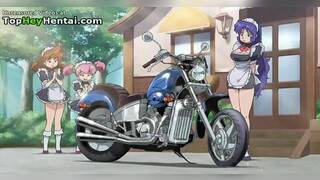 Sexy babes in uniform have hot sex