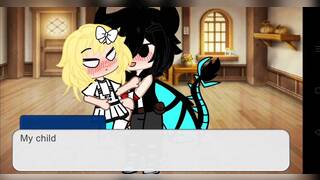 My brother and yellow hair girl (Alice)