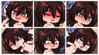 Whitness gets fucked by his friend |whitness saga| gacha porn series