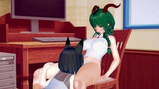 vtuber yuri sex with mei ling