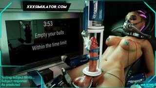 XXX Cyber LAB Automatic 3D Masturbation Machine