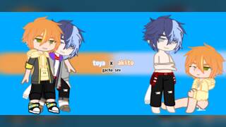 akito x Toya gacha sex project sekai | kim big boobs |