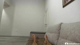 Neighbor gets the good blowjob he deserves