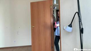 Sexy math tutor gets her pussy plowed