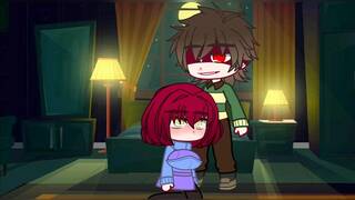 Kris fucks Adult Frisk and Adult Chara