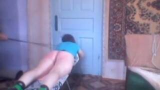 sub Natasja unable to seat after caning