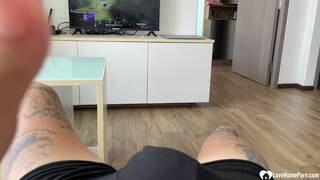 Ending the day with a nice cumshot