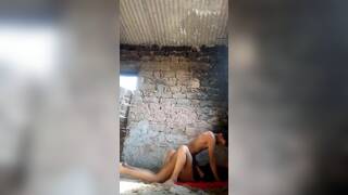 Indian village girlfriend fucking outdoor