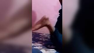 Pyasi Manipur Girl Self Masterbet by oil Bottle