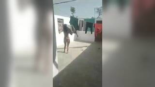 sexy girl after fucking her bf