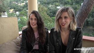 Ersties - Anneke Goes Down On Blonde Babe Cintia