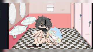Sex gay gacha public toilet