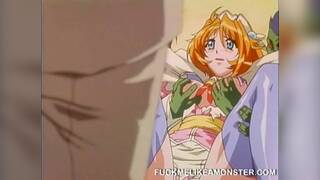 Filthy anime teen slut getting ravaged