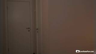 I surprise my man with hard sex