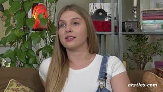Ersties - Sexy Blonde Babe Gets Herself Off