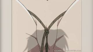 Japanese Anime threeway gets wet and messy