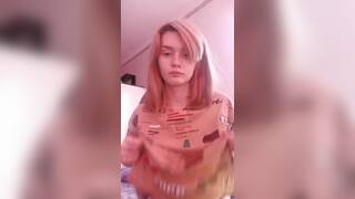 Natural blonde amateur girl