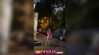 Juicy julia fucked and creampied