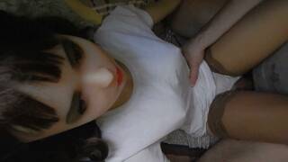 Lia is getting fucked by houseowner 2.