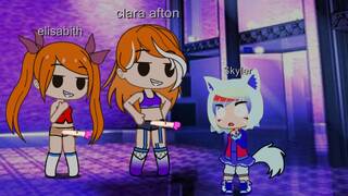 Elizabeth Afton and  Clara Afton fuck   skyler~