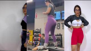 HUGE DICK BREAKING BITCH AT THE GYM!!!