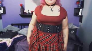 Hispanic BBW with big belly and great sexual desire