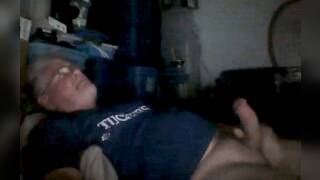 Caucasian Daddy Cums