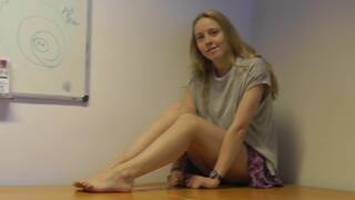 Amateur slut JL "Office" part 1