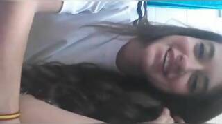 latina girl showing nude