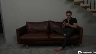 Desirable brunette gets a shaft inside of her