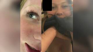 On and off big titty teen