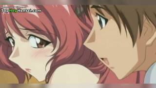 Sexy busty teen gets cumshot