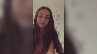 Girl Stripping for Boyfriend