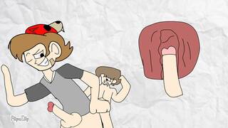 Evan le mete su vergota a michael