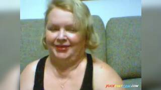 Beautiful granny masturbate 1