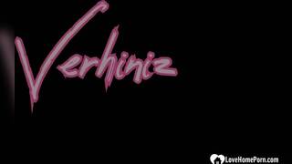 Babe gets fucked on a kitchen counter