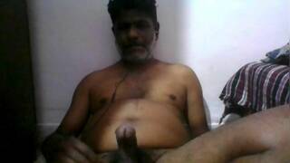 Chubby Indian Daddy Cums