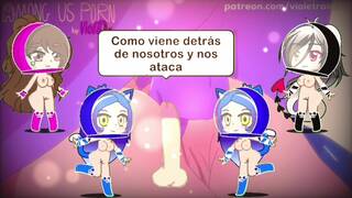 Among Us Song Cant Hide ft. Rockit Music [ Among Us Animation Hide and Seek ] Gacha