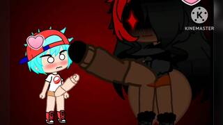 Bf game over scene but futa version