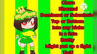 Chara's Sex Request