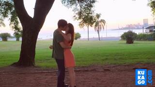 Redhead Teen Romantic Blowjob in the Park