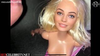 Found my own cumshot and Barbie on internet used for A.I. deepfake of Margot Robbie