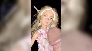 My very first real Barbie doll 2020 facial Cumshot compilation my first doll videos.