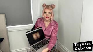 Classy Femdom mocking and laughs small cock club pictures